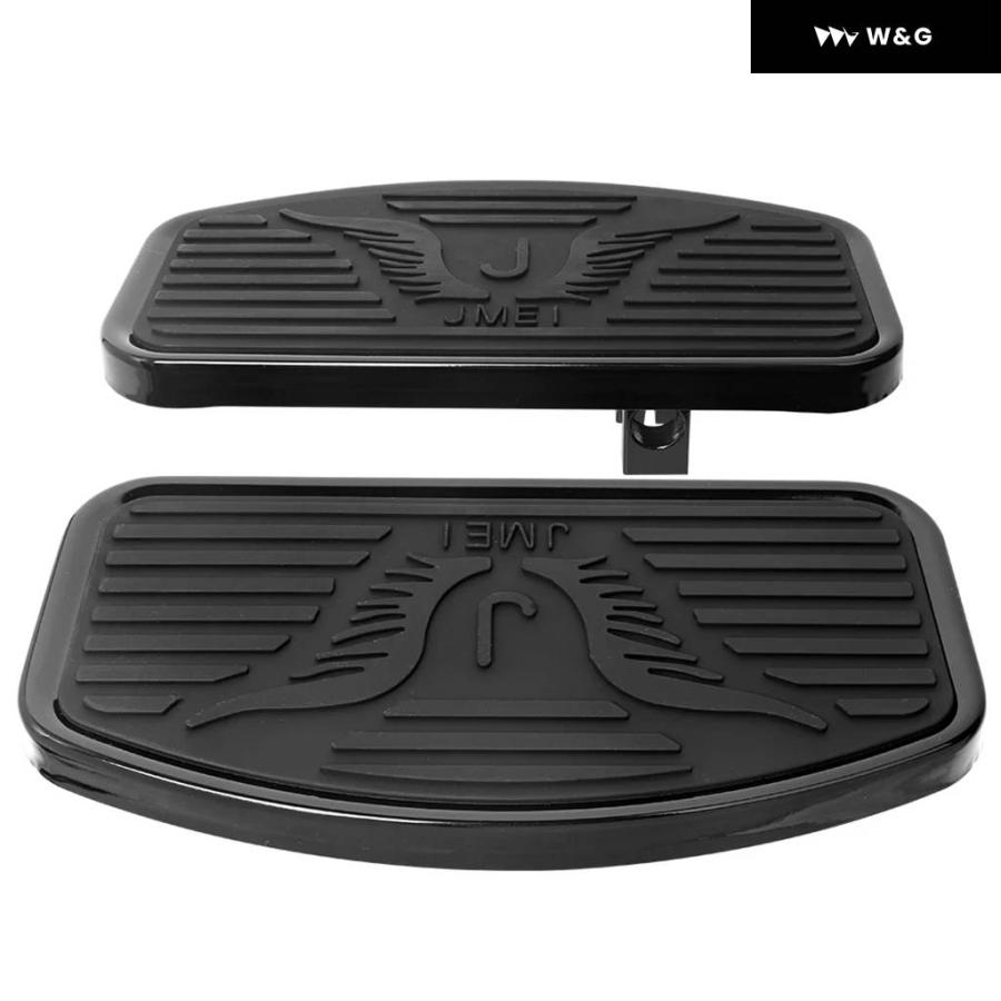 並行輸入品 オートバイ バイク フロントドライバー フットペグ フロアボード フットレスト ホンダ ヤマハ V-STAR XVSの画像