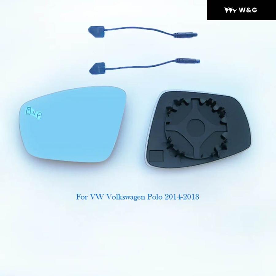 並行輸入品 TVYVIKJ サイドミラー ブルーガラスレンズ ブラインド スポット システム BSA VW VOLKSWAG PO_10
