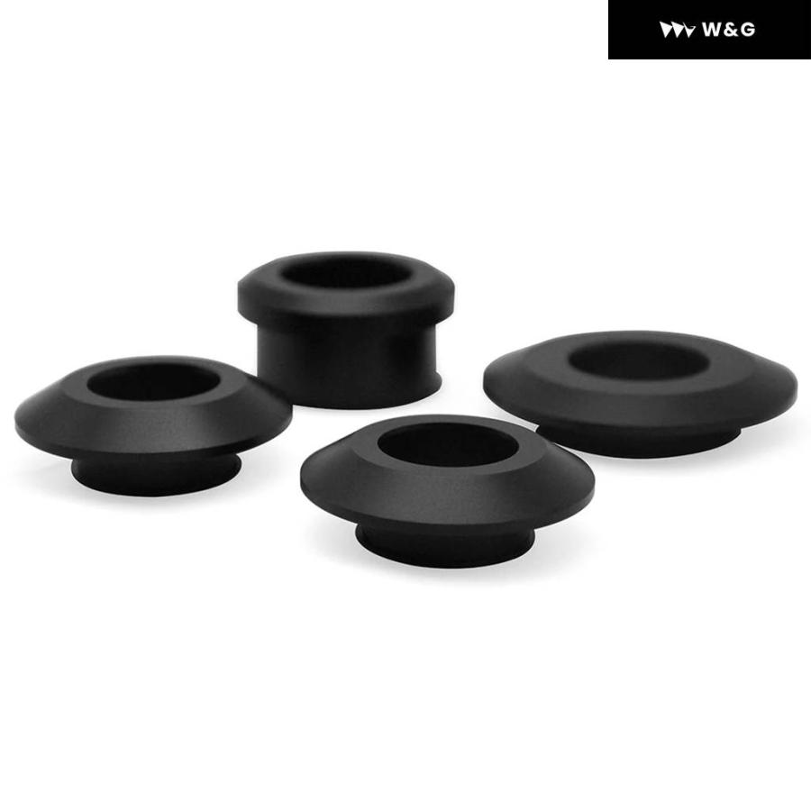 並行輸入品 4PCS オートバイ バイク キャプティブレーシングフロントとリアルホイール スペーサー キット アルミ ヤマハ R1の画像