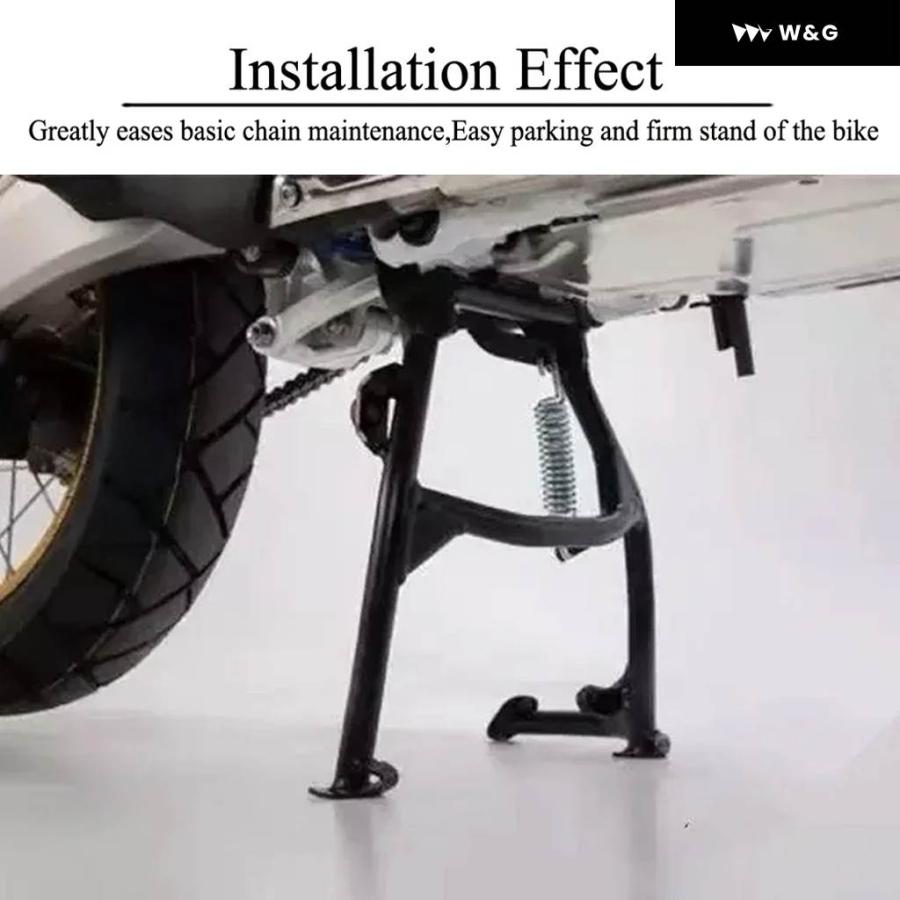 並行輸入品 オートバイ バイク ミドル サポート キック スタンド ブラケット センターキック スタンド パーキング ホルダー ホ_1