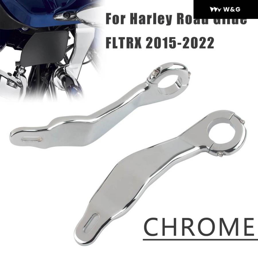 並行輸入品 オートバイ バイク フェアリング サポート キット ブラケット クランプ ロードグライド ウルトラ FLTRU FLTの画像