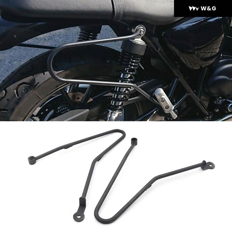 並行輸入品 オートバイ バイク サドルバッグ サポート ブラケット サイド マウント トライアンフ BONNEVILLE T100の画像