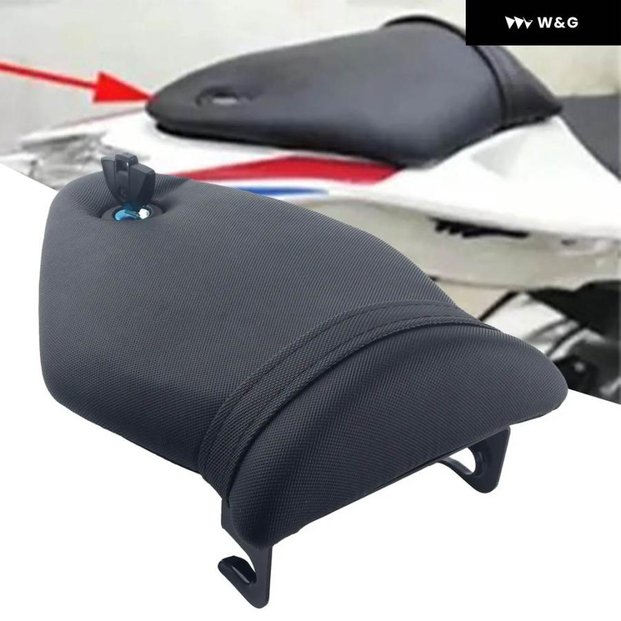 並行輸入品 オートバイ バイク ブラックシート リアピリオンパッセンジャー リアシート アセンブリ BMW S1000RR 200の画像