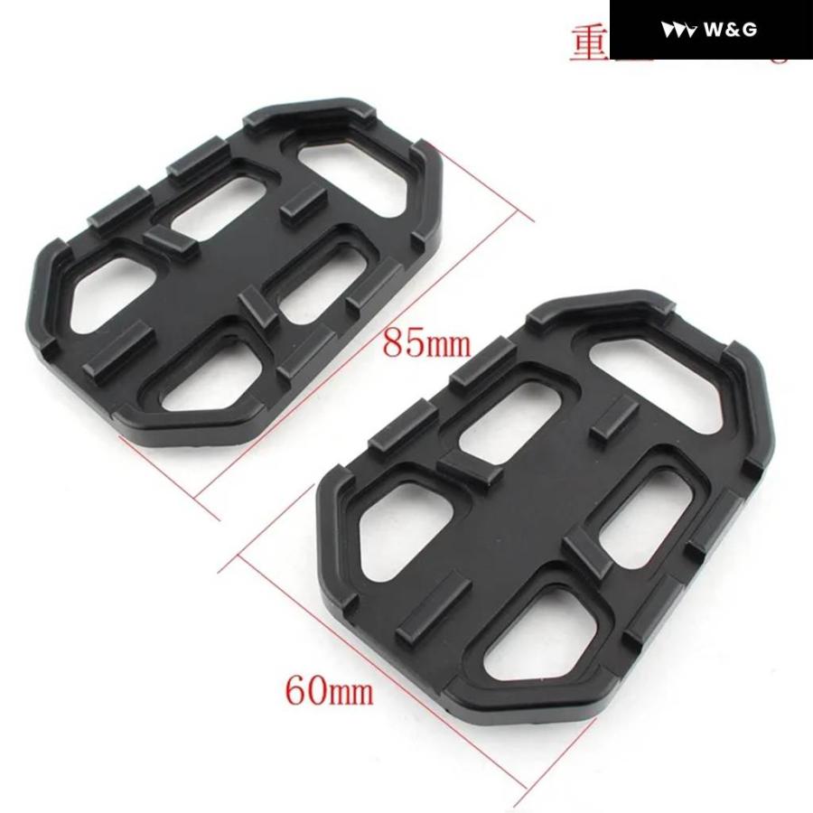 並行輸入品 NORDSON アルミ オートバイ バイク ビレット ワイド フットペグ ペダルレスト フットペグ BMW G310Gの画像