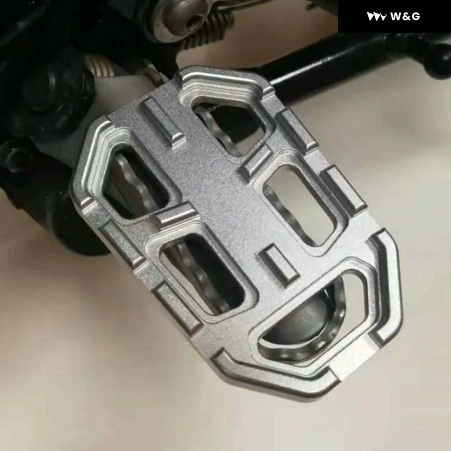 並行輸入品 NORDSON アルミ オートバイ バイク ビレット ワイド フットペグ ペダルレスト フットペグ BMW G310Gの画像