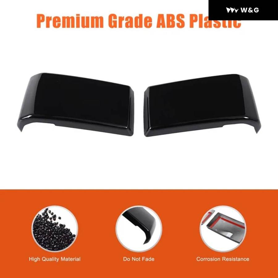 並行輸入品】 車用ABSカーボン/光沢ブラックフロント バンパー 装飾