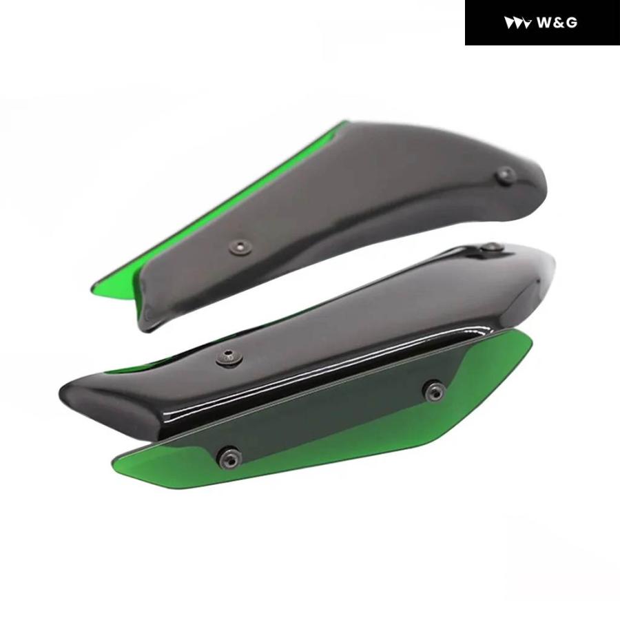 並行輸入品 カワサキ ZX-6R ZX6R オートバイ バイク フェアリング パーツ エアロダイナミックウィングキット 固定 ウィ