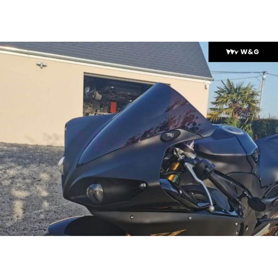 並行輸入品 ヤマハ YZF-R1 2009-14 09 10 11 12 13 14 オートバイ バイク ABS ウィンドシールド