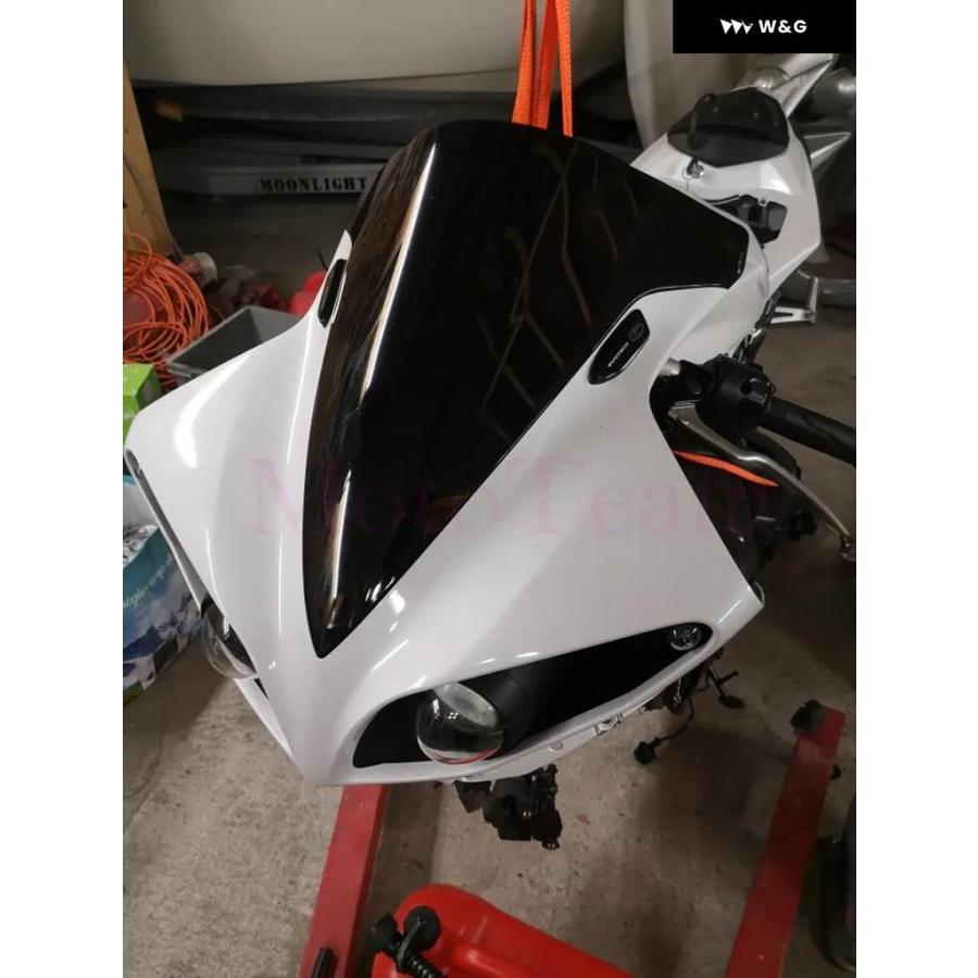 並行輸入品 ヤマハ YZF-R1 2009-14 09 10 11 12 13 14 オートバイ バイク ABS ウィンドシールド
