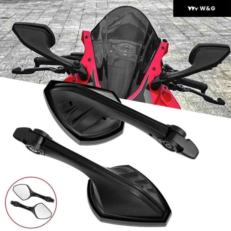 並行輸入品 汎用 レーシング オートバイ バイク スポーツ オートバイ バイク リアビューミラー CBR600RR CBR900Rの画像