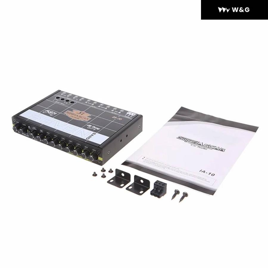 【並行輸入品】 1セット カー オーディオ 7バンドイコライザー カスタム カーEQイコライザー クラス フィーバー オーディオ カーチューナー カスタム パーツ | ブランド登録なし | 01