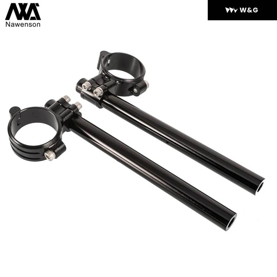 並行輸入品 CNCアルミ オートバイ バイク クリップオン ハンドルバー 55MMクリップ 7/8インチバー R NINE T R_5