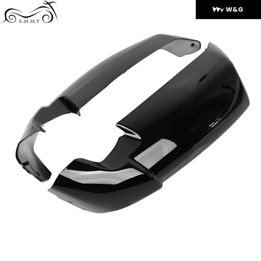並行輸入品 左右 オートバイ バイク グロスブラック ラジエーター サイド パネル ハーレー 2009-2017 V-ROD MUの画像