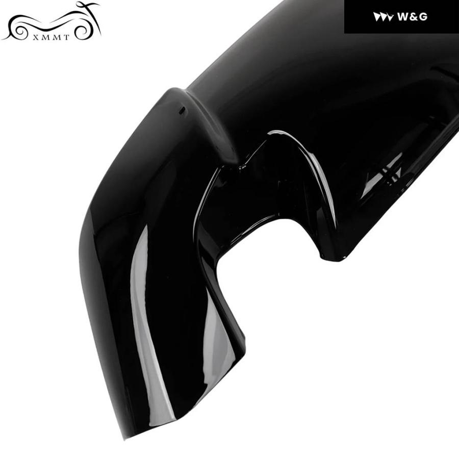 並行輸入品 左右 オートバイ バイク グロスブラック ラジエーター サイド パネル ハーレー 2009-2017 V-ROD MUの画像