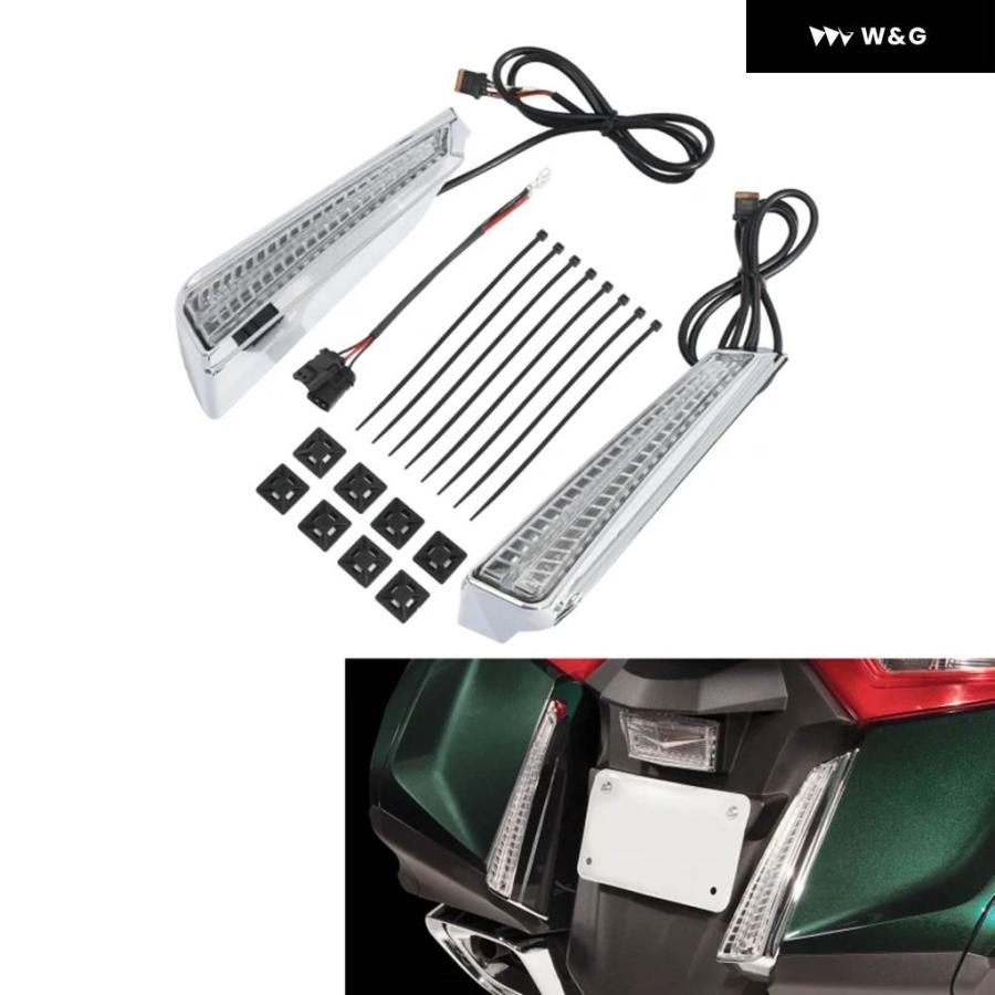 並行輸入品 オートバイ バイク リアLED フィラー パネル ライト ホンダ ゴールドウイング 1800 GL1800 2018-_7