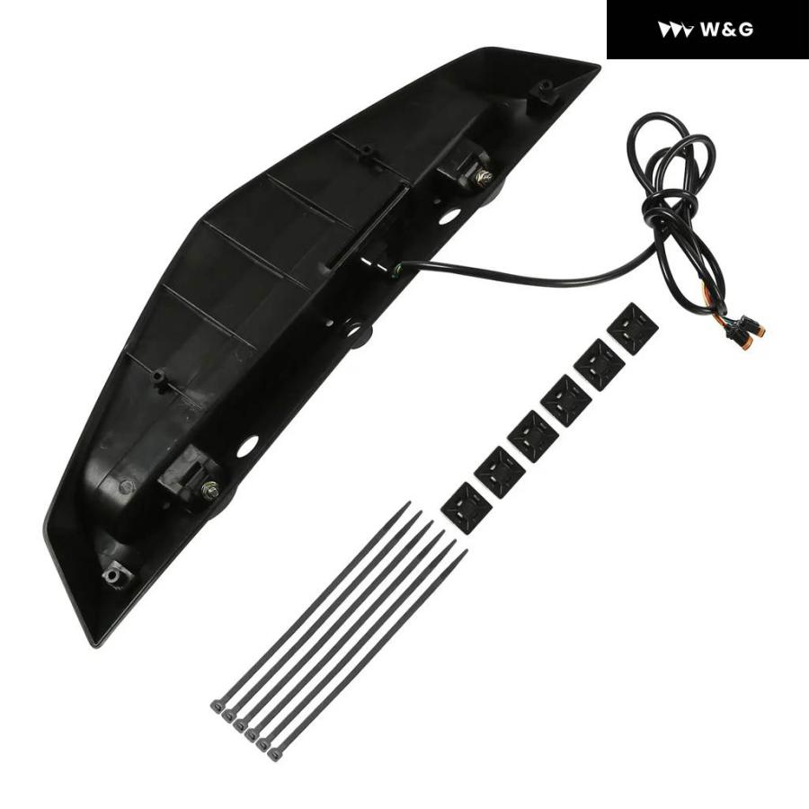 並行輸入品 オートバイ バイク ブラッククリア トランク ラゲッジラック LED ブレーキライト ホンダ ゴールドウイング GL1