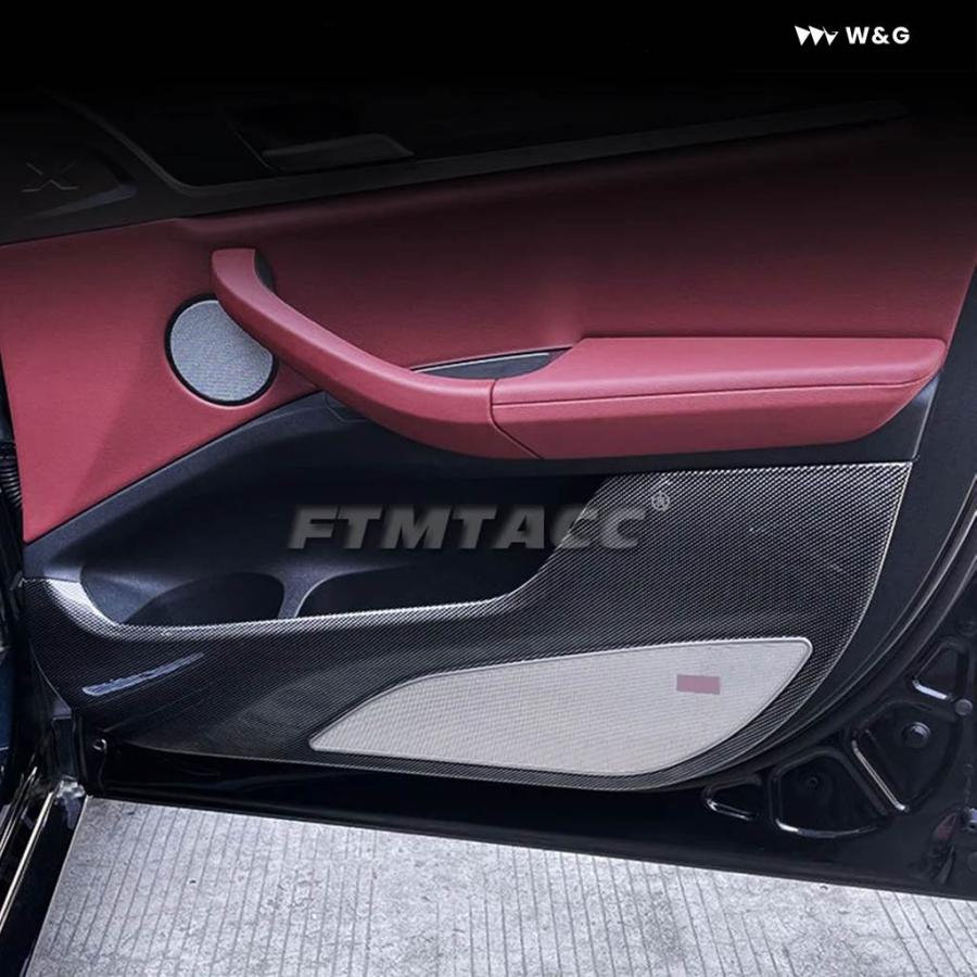 並行輸入品 BMW X3 IX3 X4 G01 G02 X5 G05 2018-2023 ABSカーボンインナーゲートドア パネル | ブランド登録なし | 01