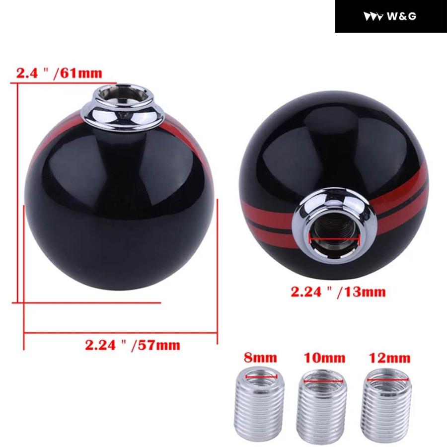 並行輸入品 レトロ ギア シフト ノブ R1 マニュアル シフター ハンドル 汎用 RHD フォード マスタング ホンダ トヨタ | ブランド登録なし | 05