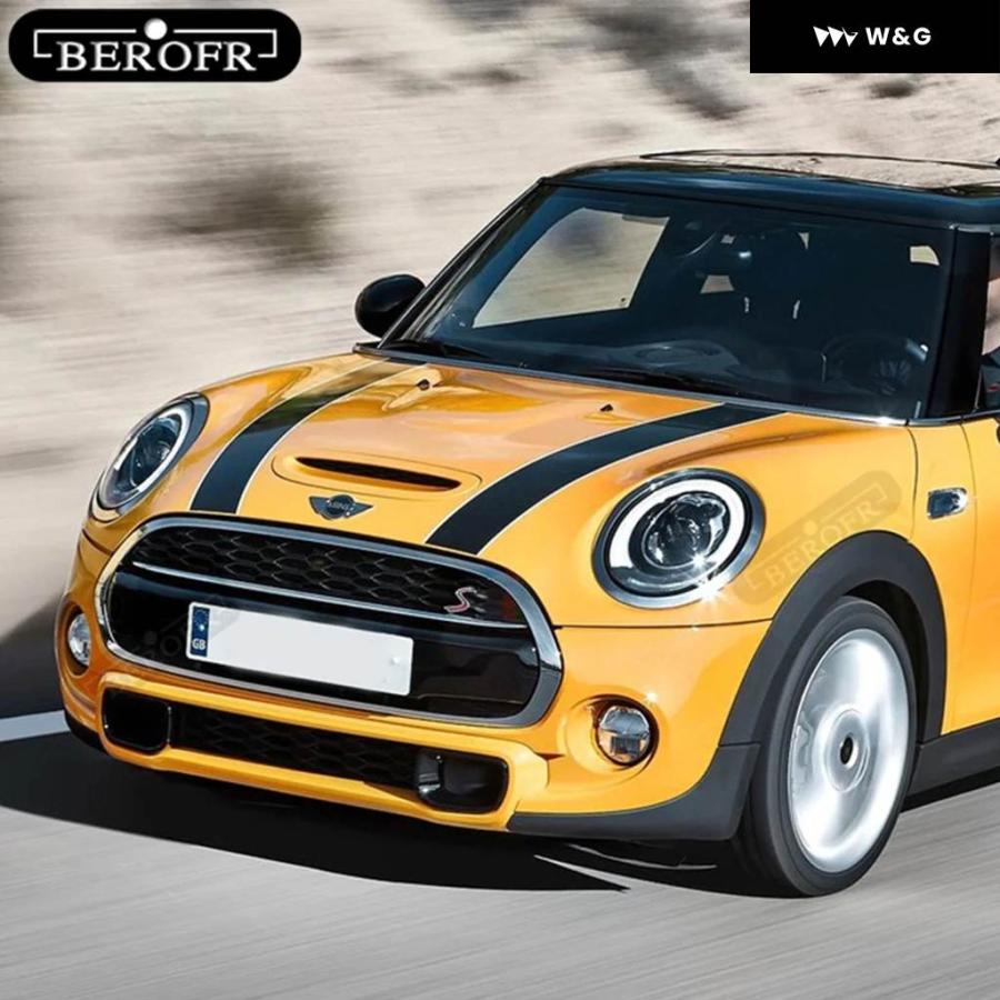 並行輸入品 MINI COOPER F56 R56 F55 F57 R57 JCW アクセサリー カーフード ステッカー ボンネッ | ブランド登録なし | 23