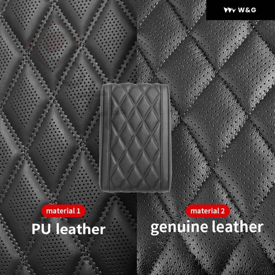 【並行輸入品】 トヨタ プラド 2003-2021 センター コンソール アームレスト カバー パッド ヘッドレイヤー牛革 傷防止 防水 アームレスト ボックス クッション | ブランド登録なし | 05