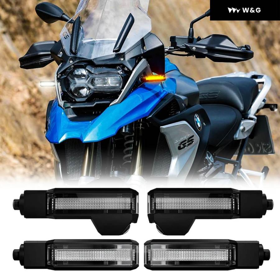 並行輸入品 LED ウィンカーライト BMW R1200GS F650GS F800 R1200 オートバイ バイク フロント/リの画像