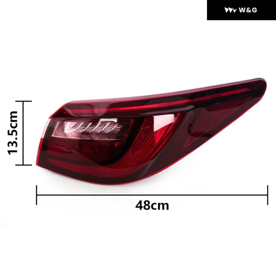 並行輸入品 インフィニティ Q50 Q50L 2018-2021 車用 LED リア テールライト ウィンカーライト ブレーキ フ | ブランド登録なし | 04