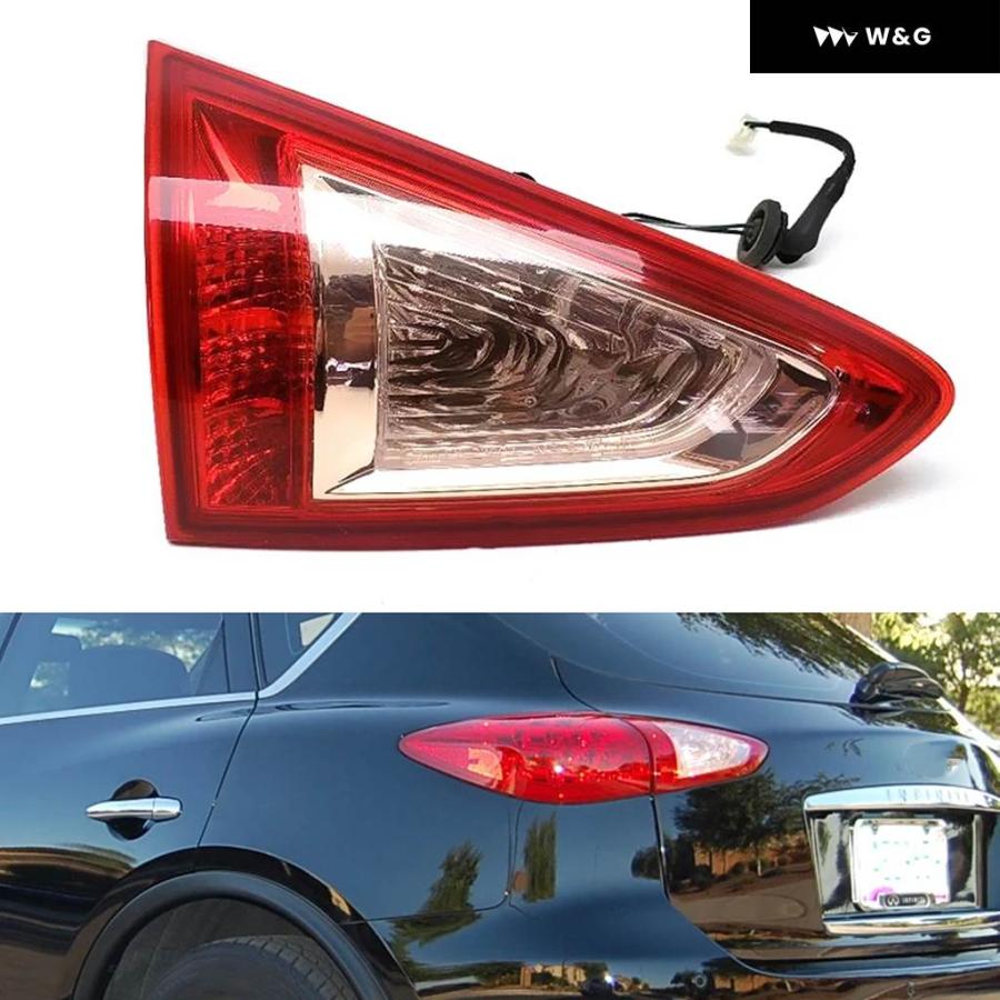 並行輸入品 車用リアインナー テールライト アセンブリ INFINITI EX35 EX37 QX50 ハザードブレーキストップラ | ブランド登録なし