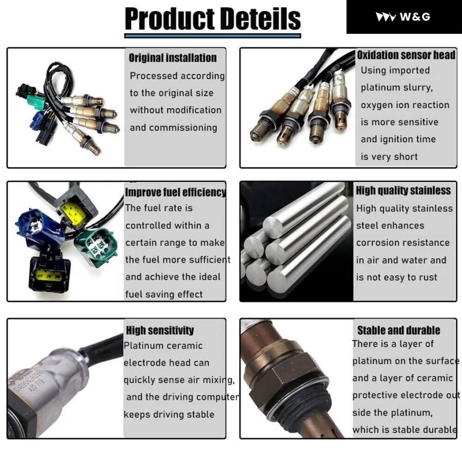並行輸入品 上流下流ラムダオキシO2センサー 日産 フロンティア パスファインダー エクステラ 4.0L 2005 2006 23 | ブランド登録なし | 02
