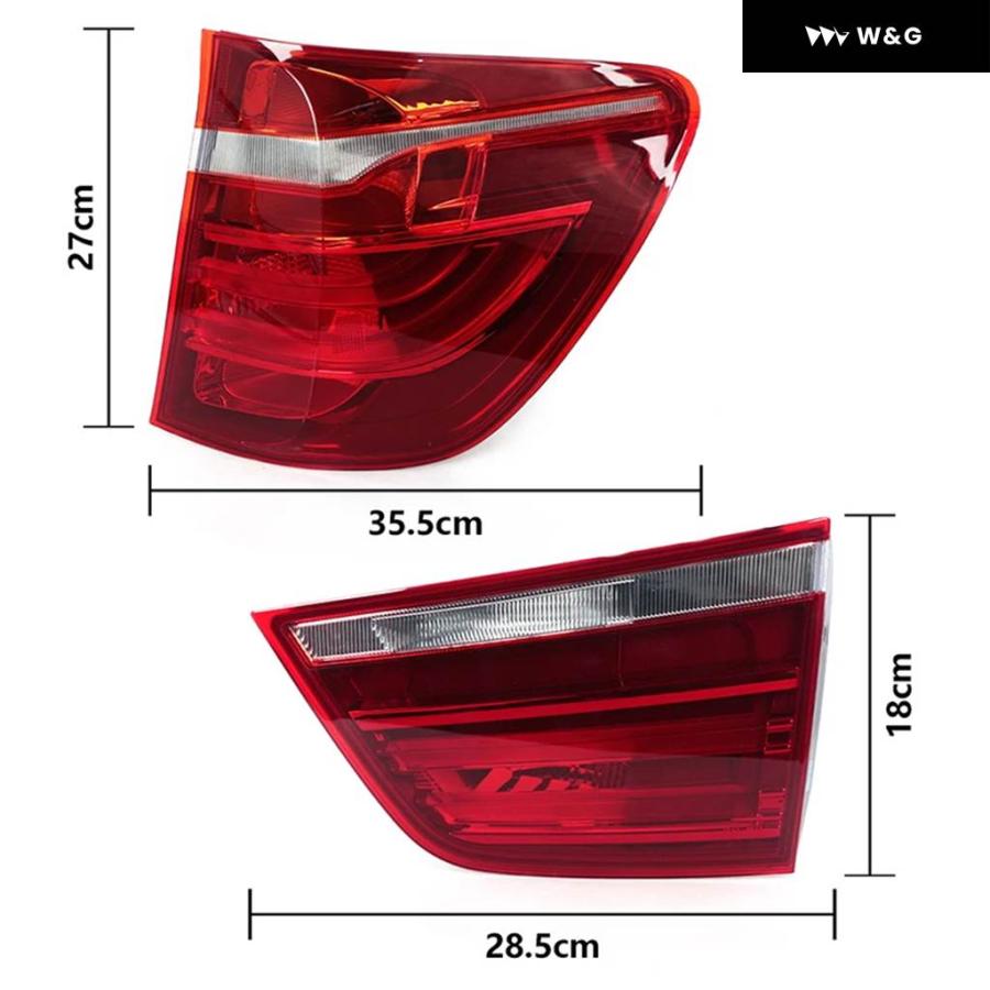 並行輸入品 LED テールライト BMW F25 X3 2011-2016 車用 リア ウィンカーライト ストップブレーキ ランプ | ブランド登録なし | 06