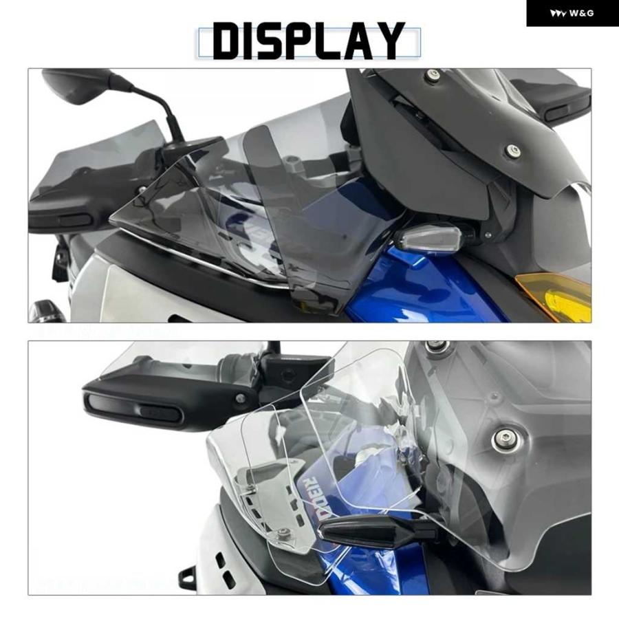 並行輸入品オートバイ バイク ウィンドデフレクター サイド ウインド