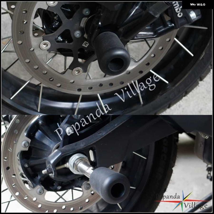 並行輸入品オートバイ バイク フロント スライダー ホイール プロテクター フォーク アクスルアンチ クラッシュ プロテクション ハーレー パンアメリカ1_8