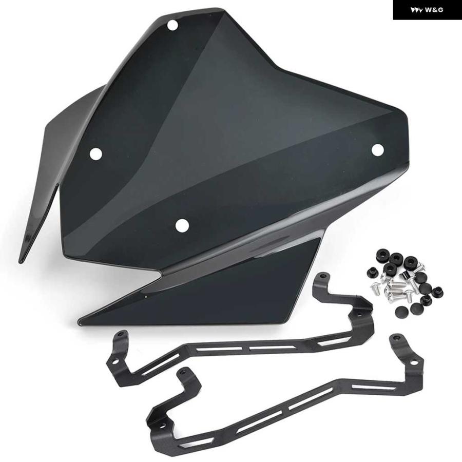 ブランド登録なし - 並行輸入品自動二輪車 自動二輪車 気流映写幕 ドゥカティ MULTISTRADA V4 V4S SPORT 2021-23 MTS ウィンドデフレクタースクリーン