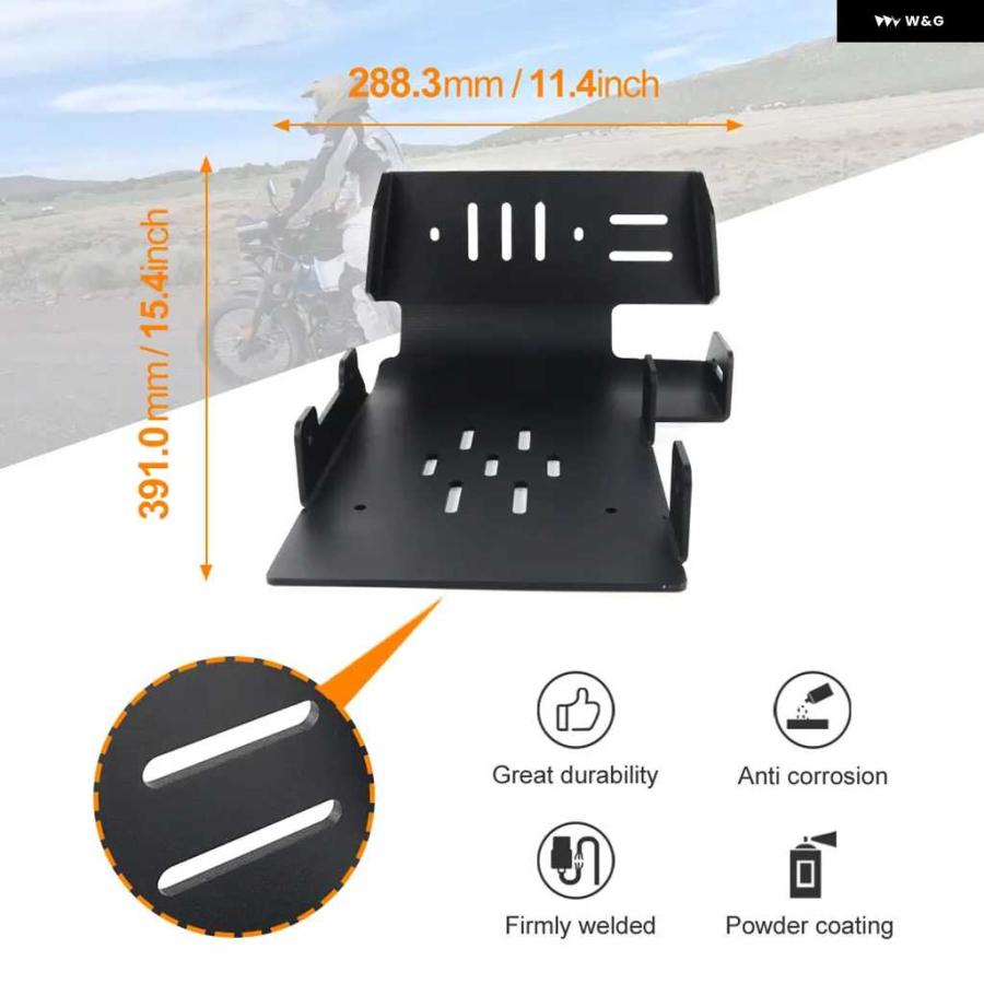 ブランド登録なし - 並行輸入品自動二輪車 自動二輪車 スキッド本塁 発動機 軍事基地 シャーシガード 取りまかなう ROYAL ENFIELD HIMALAYAN 2017-2019-23