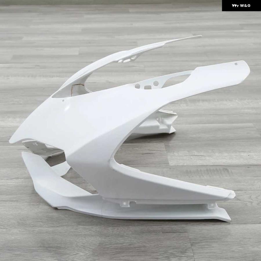 並行輸入品未塗装アッパーフロント フェアリング カウルノーズ ドゥカティ 1199 899パニガーレ2012-2015_3