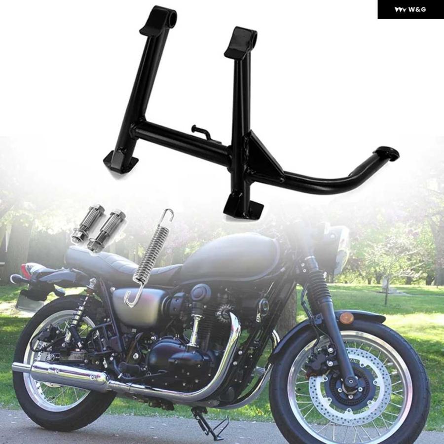 並行輸入品W 800 CAFE オートバイ バイク センターキック スタンド