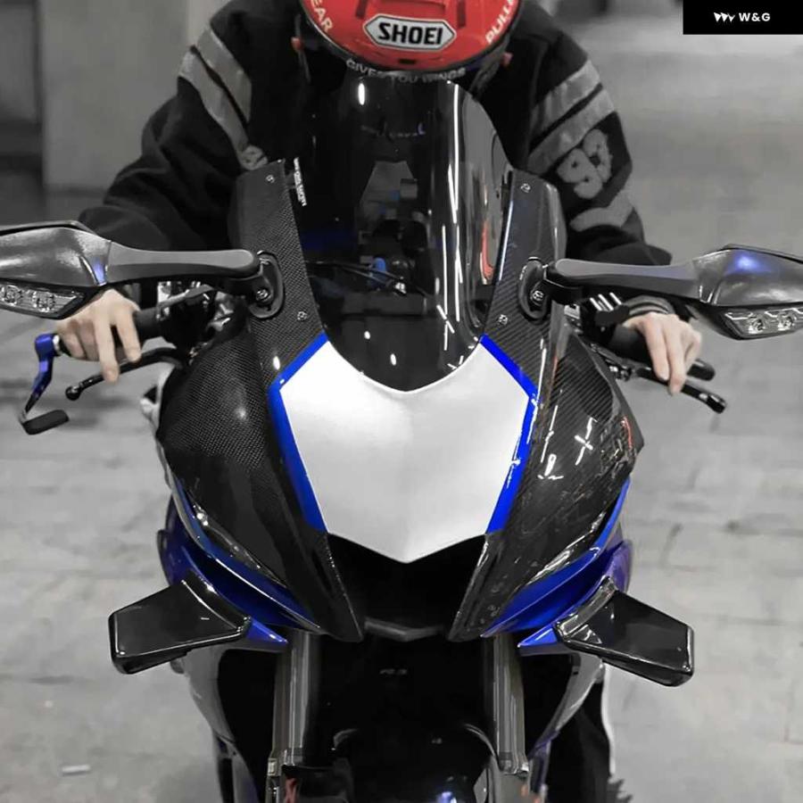 並行輸入品フロントノーズアッパーカウル フェアリング ヤマハ YZF R3 