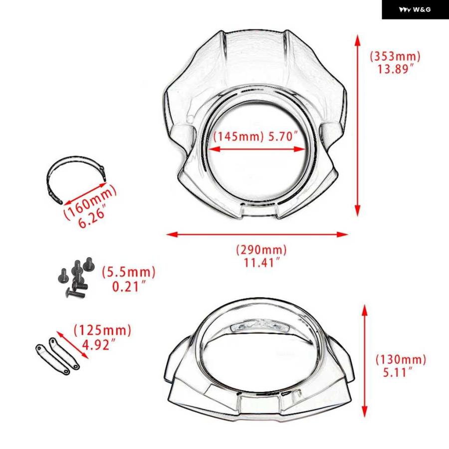 並行輸入品ヤマハ XVS 950 SPEC BOLT BOLT 950 2014-2023 オートバイ バイク ブラック フロント フェアリング ヘッドライト ウインドシールドカバー オ_5