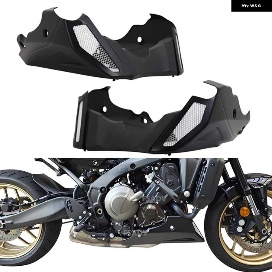 並行輸入品オートバイ バイク シャーシ ベリーパン アンダー エンジン スポイラー フェアリング ガード ヤマハ MT-09 SP TRACER 9 GT 2014-2025 XSR900_2