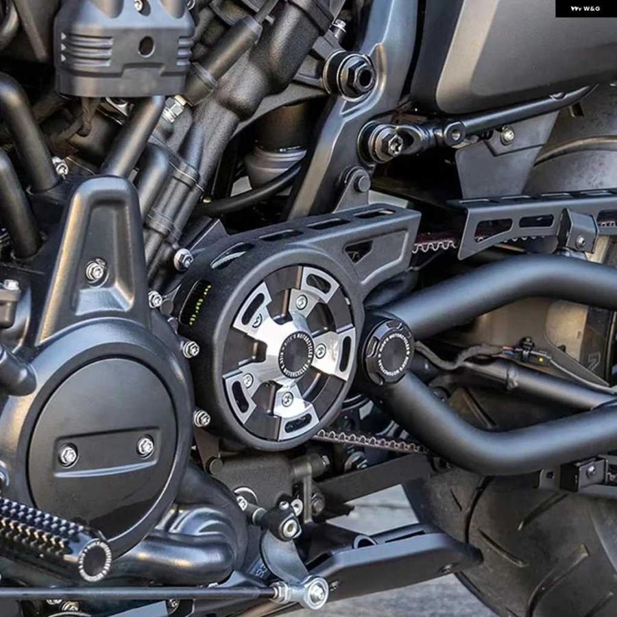並行輸入品プーリー カバー スポーツスター S 1250 オートバイ スプロケット カバー フロント RH 1250S RH975の画像