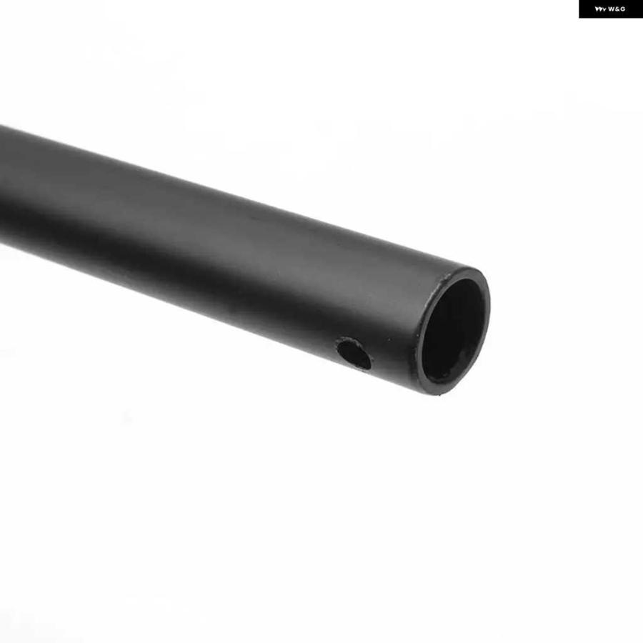 並行輸入品7/8インチ 22MM ブラックアイアン バイク カフェレーサー ウィンドウバー ハンドルバー ワイド ハーレー スズキの画像