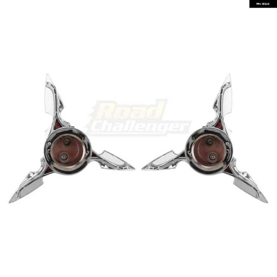 並行輸入品クロームブラックスカルスパンブレードスピニングフロントアクスルキャップナットカバー ケース ハーレー スポーツスター ツ_5