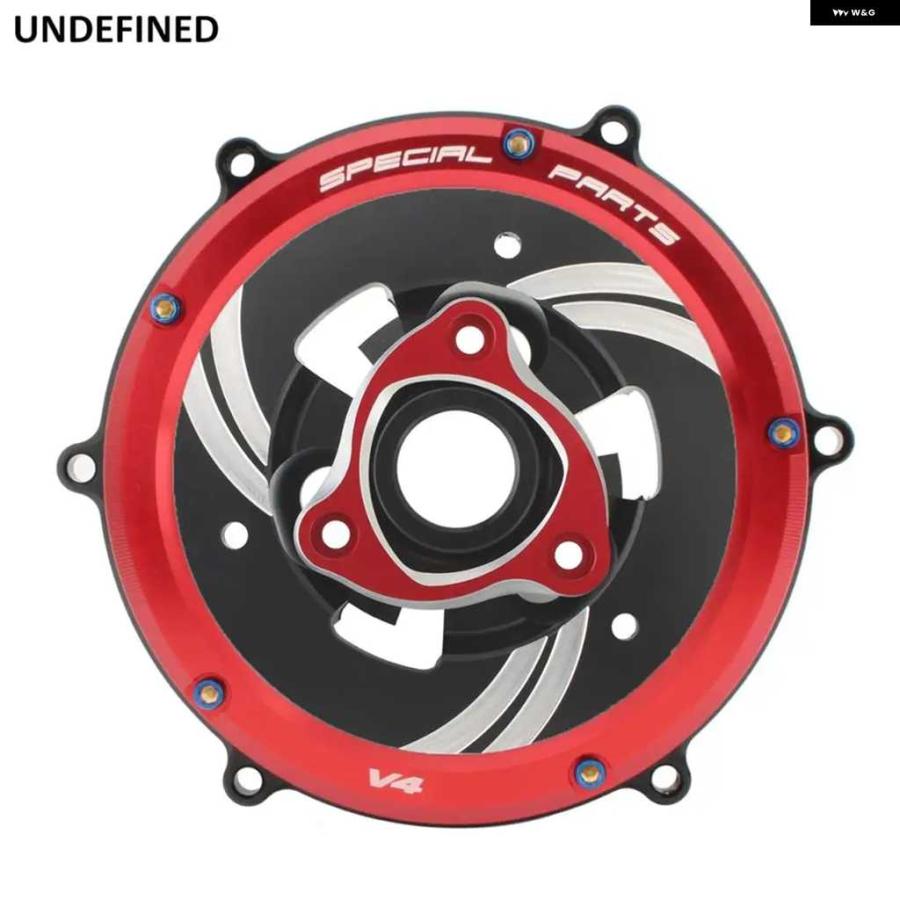 並行輸入品クラッチカバー エンジン レーシング スプリング リテーナー R プロテクター ガード ドゥカティ PANIGALE Vの画像