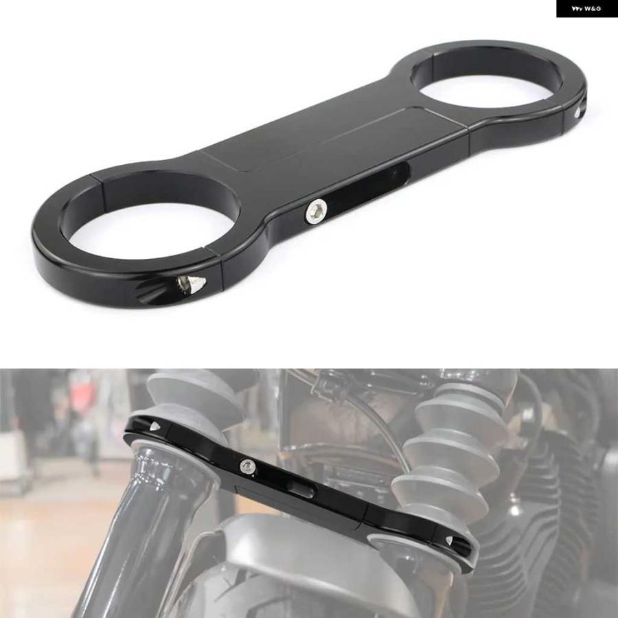 並行輸入品フロント フォーク スタビライザー ブレース ハーレー