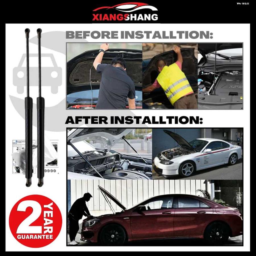 並行輸入品ルーフ ボックス サポート バー リフト サポート OEM 839531 0075N トランク ガス スプリング ダンパー | ブランド登録なし | 10