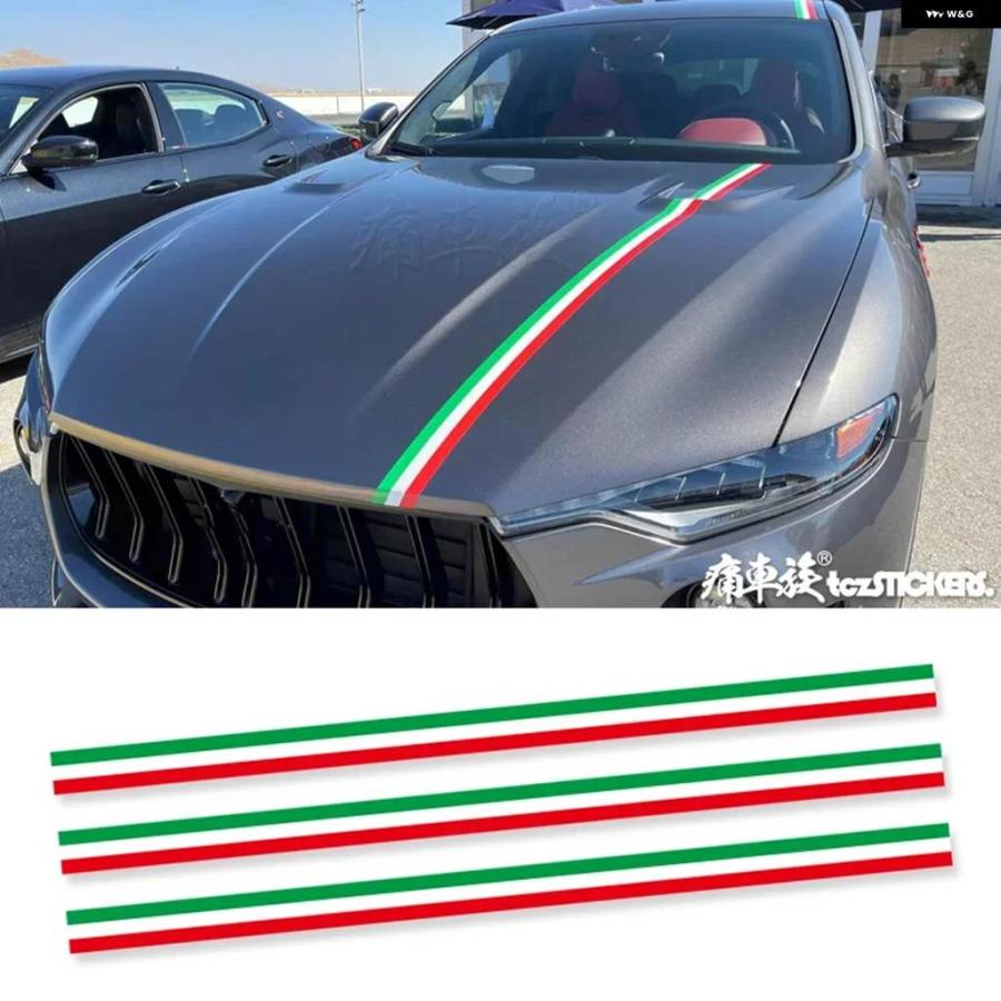 並行輸入品車用ビニール ステッカー マセラティ レヴァンテ グレカーレ