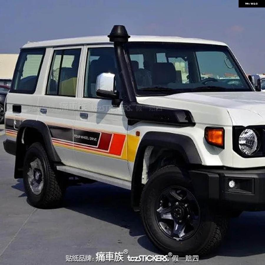 並行輸入品】車用 ステッカー トヨタ ランドクルーザー 76 LC76 LC80