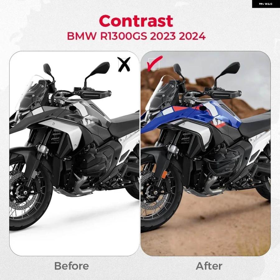 ブランド登録なし - 並行輸入品BMW R1300GS 2023-2025 自動二輪車 バンパー 発動機 プロテクター 日常落っこちる傷押しとどめる R1300 1300GS モト付属品