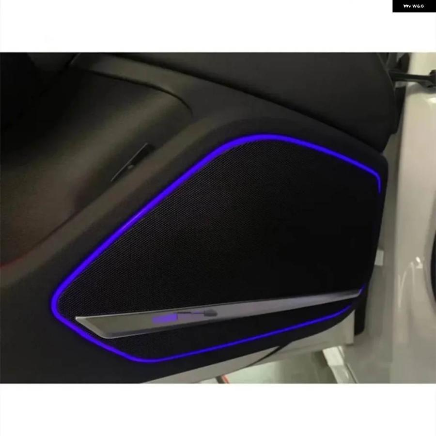 自動車 【並行輸入品】スピーカー カバー アウディ A4 B9 ドアミッド