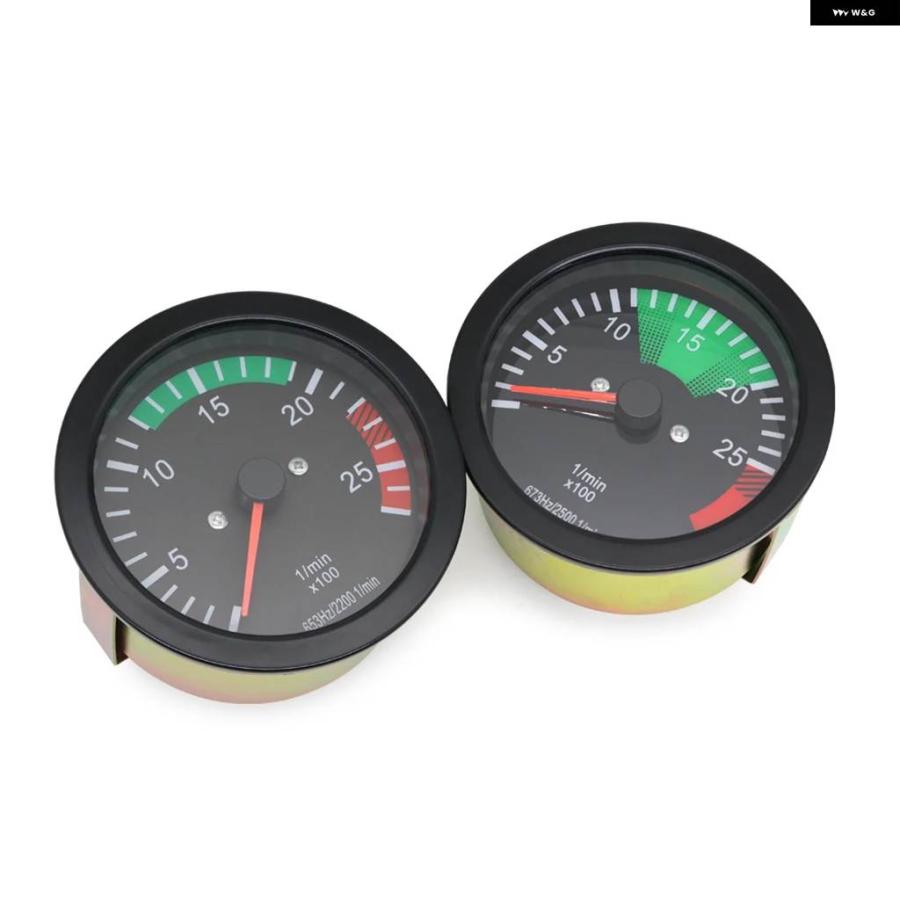 並行輸入品24V 100MM タコメーター 2500 RPM メーター 大型 トラック
