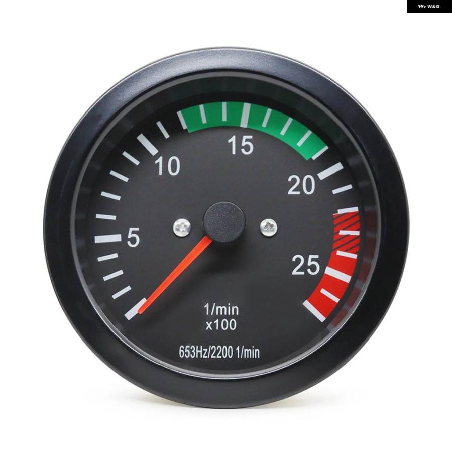 並行輸入品24V 100MM タコメーター 2500 RPM メーター 大型 トラック